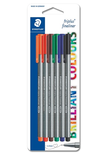 Buy Staedtler Staedtler Triplus Fineliner Writing Set Pack Of 6 Online Zalora Malaysia It gets a lot of love from artists, students, and just. staedtler triplus fineliner writing set pack of 6