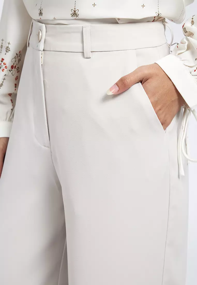 High Waist Wide Leg Pants