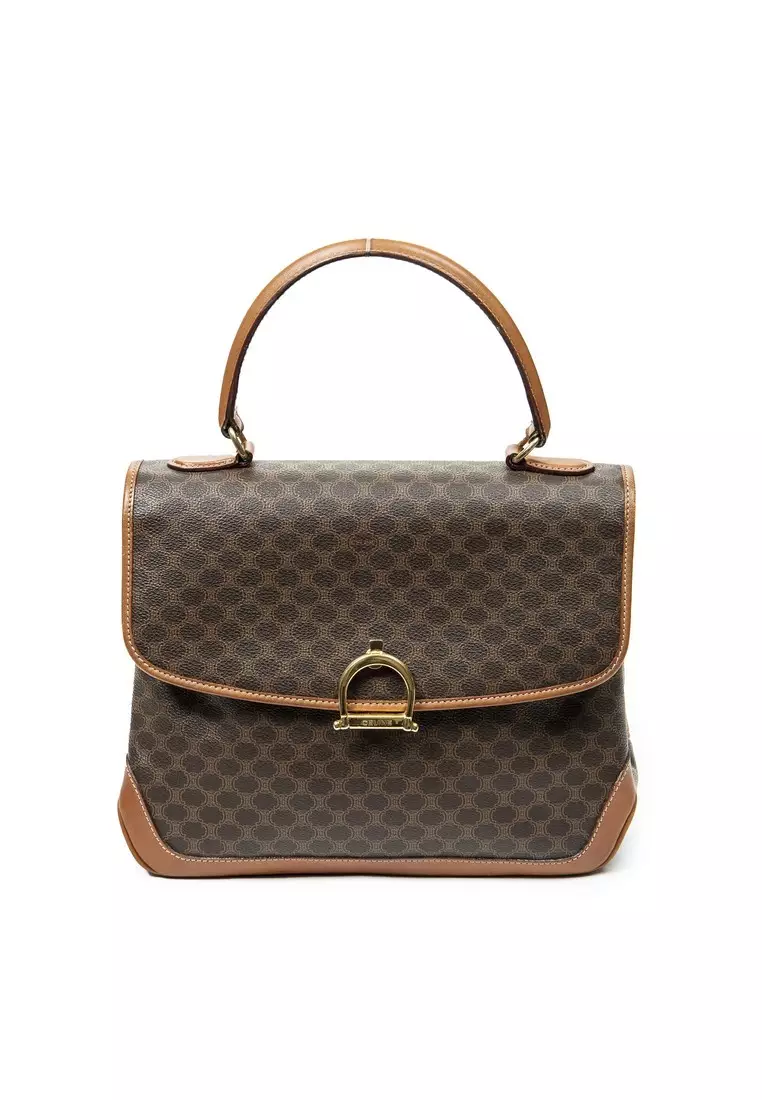 Pre-Loved Vintage Top Handle Flap