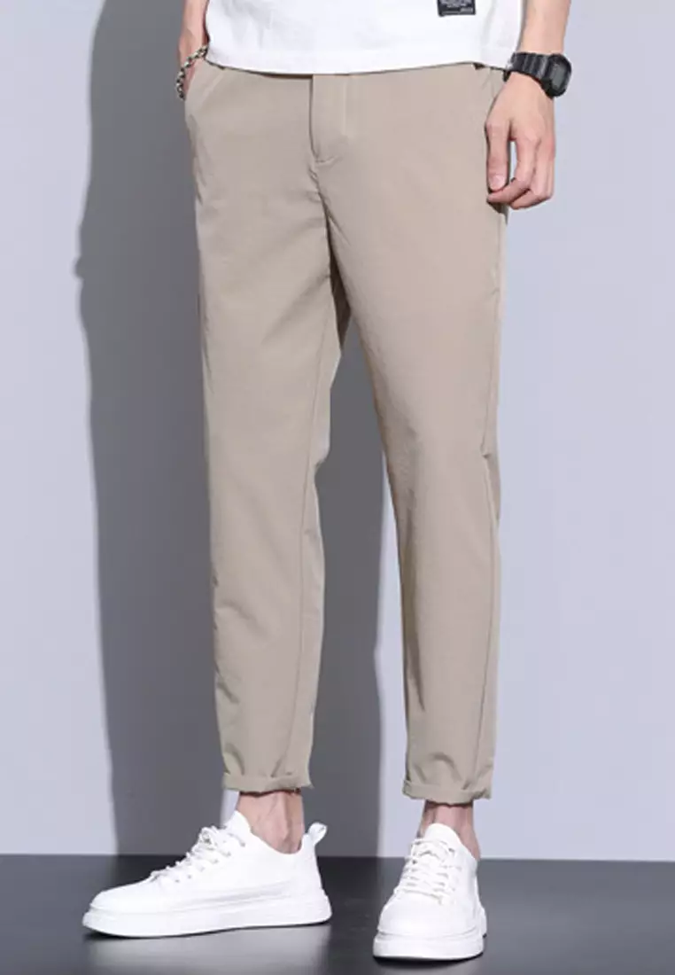 Elasticated Waist Ankle Pants