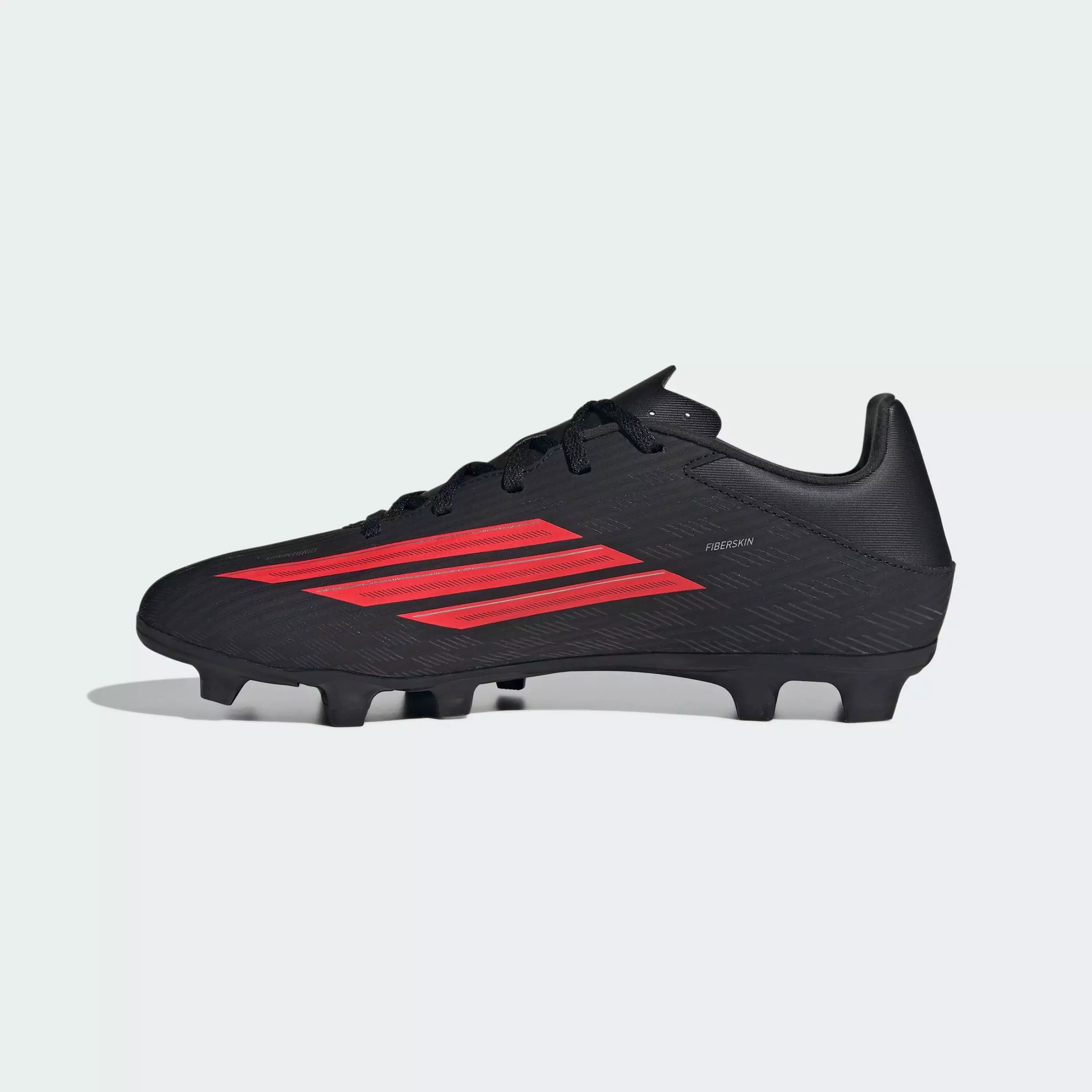 Football F50 CLUB Firm Ground / Multi Ground Football Boots Unisex Black JR9055