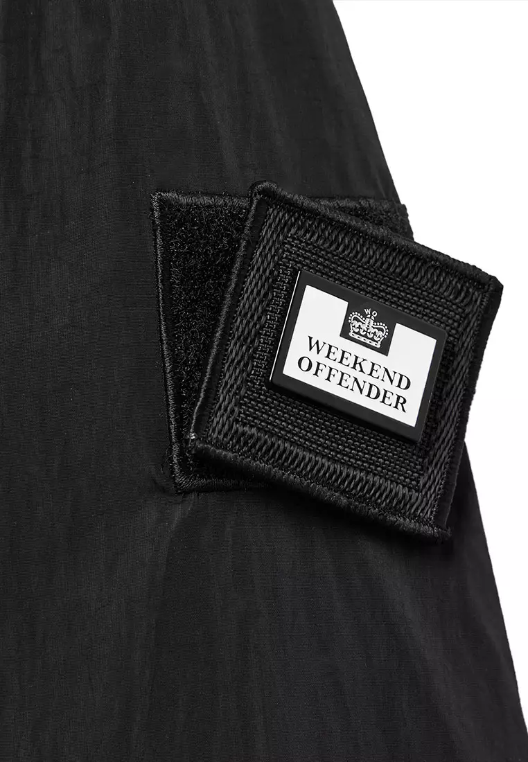 MENS BLACK RANGLIN WO ZIP OVERHEAD JACKET