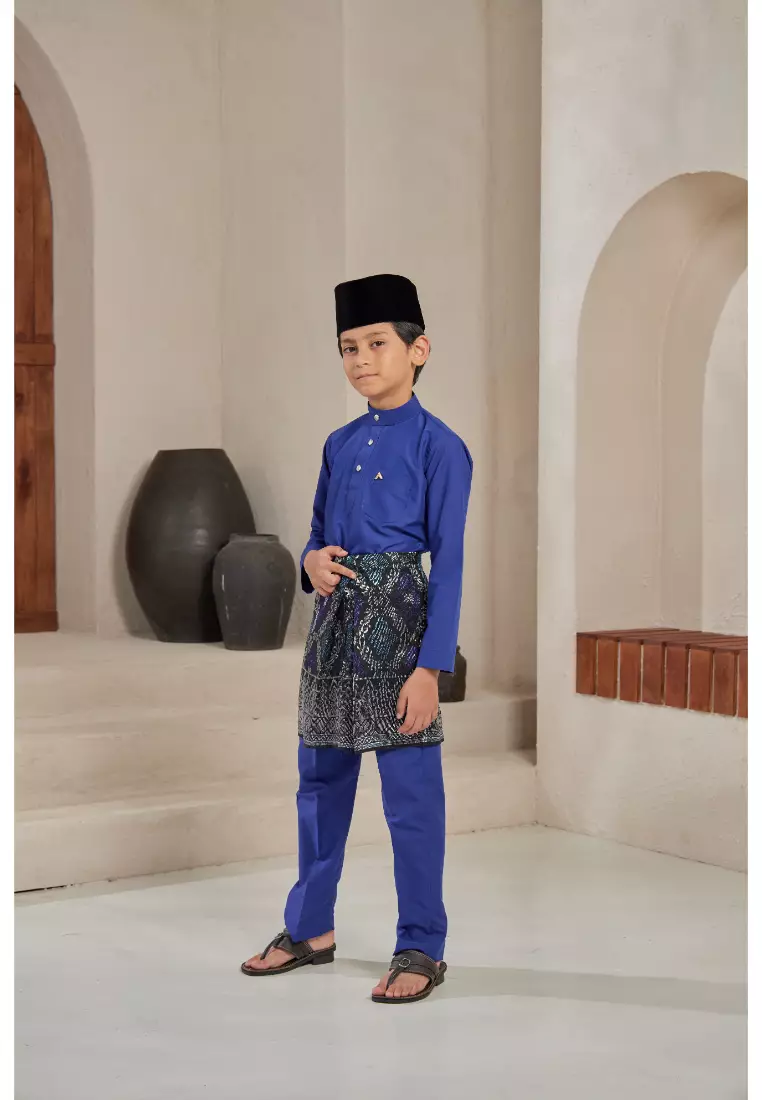 Baju Melayu Moden Cekak Musang for Kids