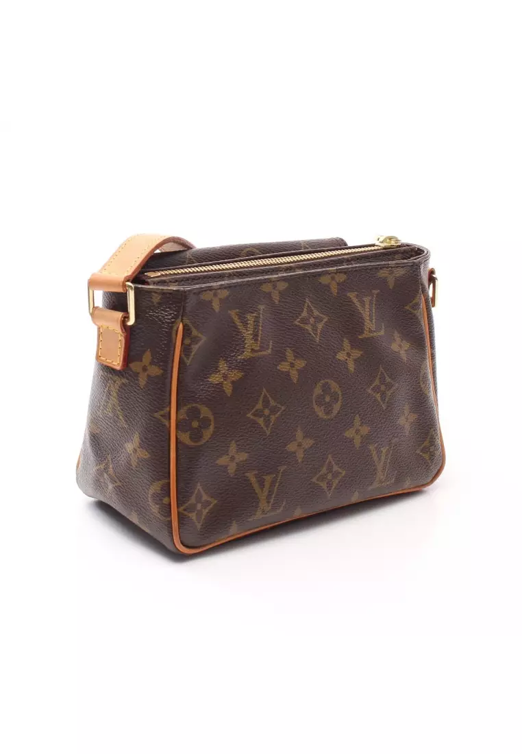 Buy Louis Vuitton Pre-loved LOUIS VUITTON Vivacite PM monogram Shoulder bag  PVC leather Brown Online