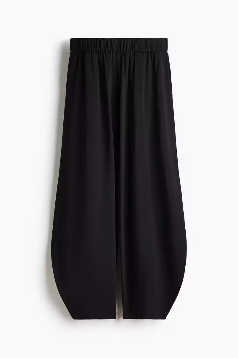 Jersey balloon trousers
