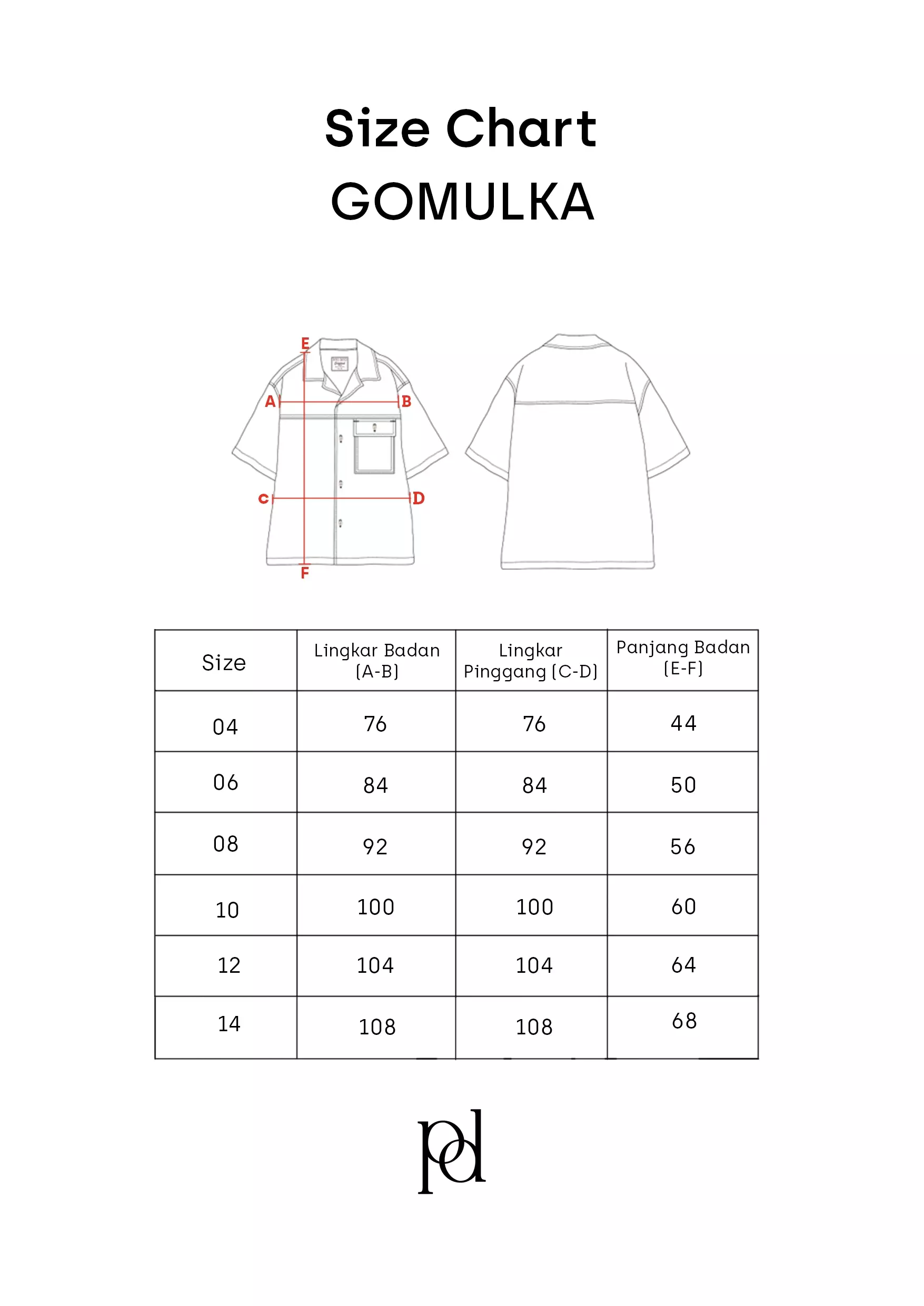 Pito Dito Boy Gomulka Kemeja Pendek Anak Coklat Motif Flora - Size 4