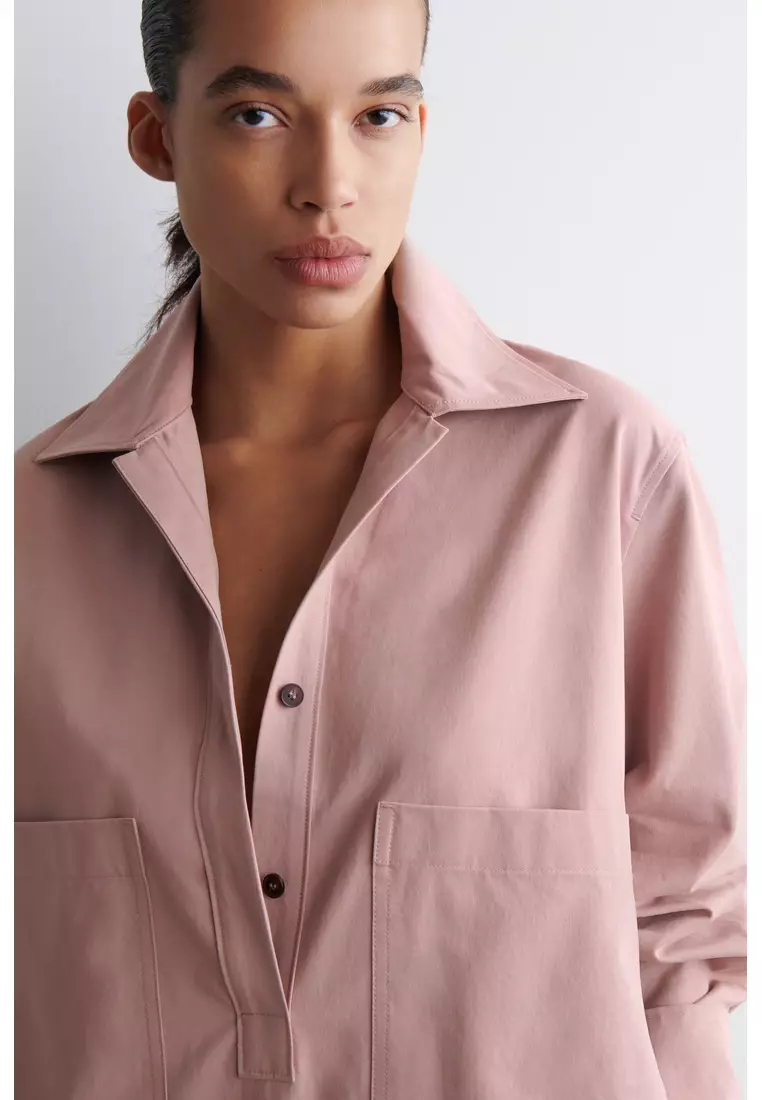 UTILITY MINI SHIRT DRESS