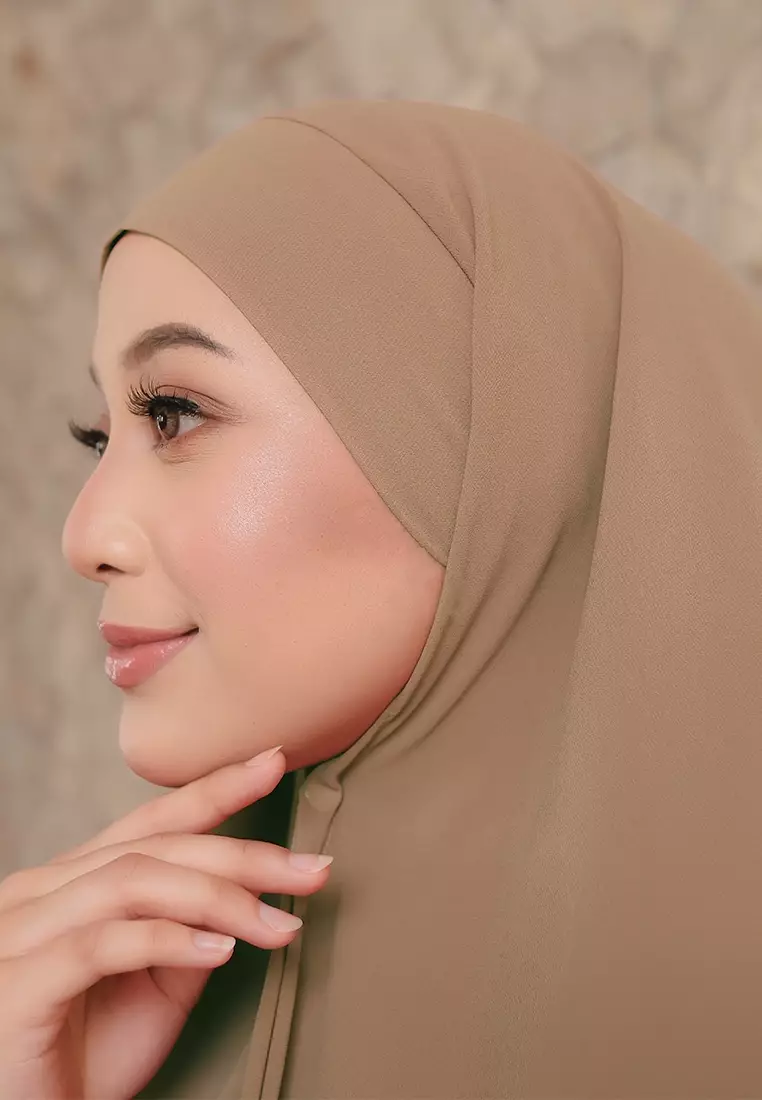 KHIBAN KHAIRA MAGNET PLUS NIQAB - WALLNUT
