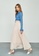 iROO beige Pleated Chiffon Skirt DADC8AA29256CEGS_2