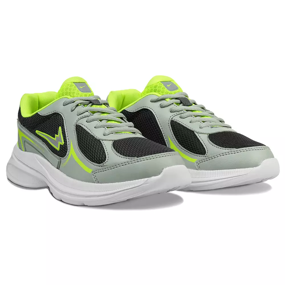 Eagle Sepatu Lifestyle Azka - ABU ABU/CITRUN