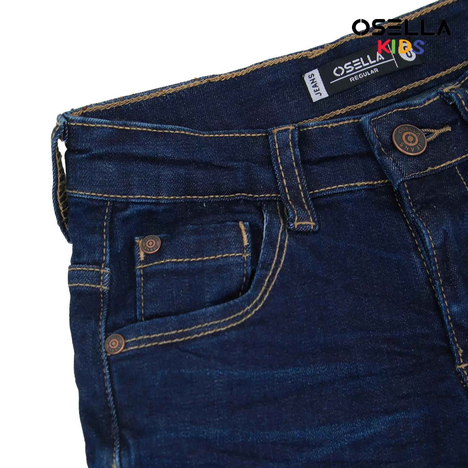 [NEW] Osella Drew Regular FIt Denim Pants In Raw Wash 228O5001A3 | Celana Jeans Anak Laki-Laki