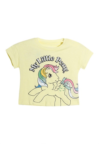 FOX Kids & Baby yellow Printed Short Sleeves T-shirt AEA96KA6F97167GS_1