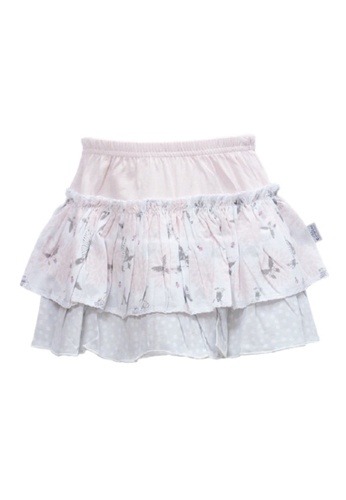 Curiosity Fashion pink Curiosity Spring Flower Skirt for Girls with UV Protection 37A22KACFC6D1AGS_1