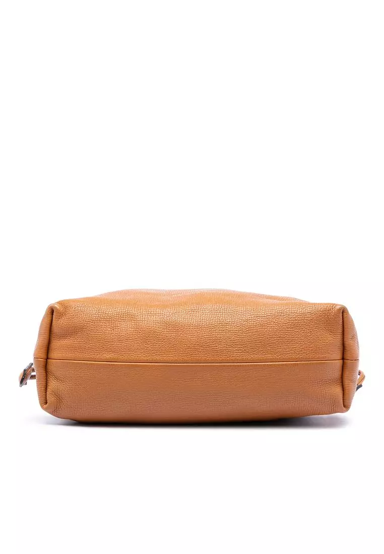 Pre-Loved Burberry House Check Canvas And Calfskin Little Crush Crossbody