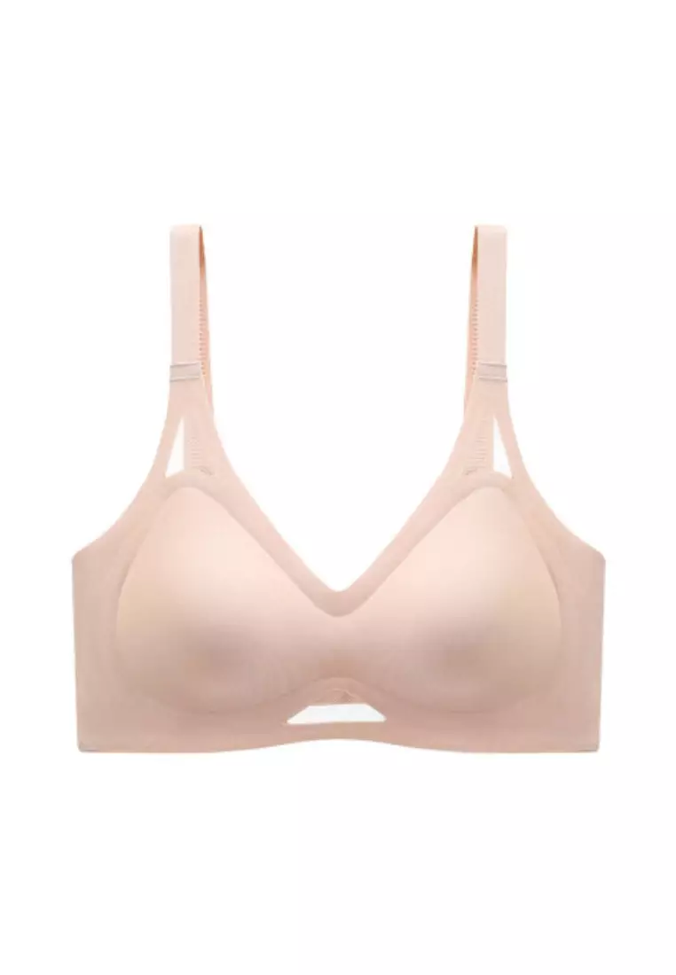 Buy Kiss & Tell Premium Calvin Seamless Push Up Lifting Supportive Wireless  Padded Bra in Nude 2024 Online