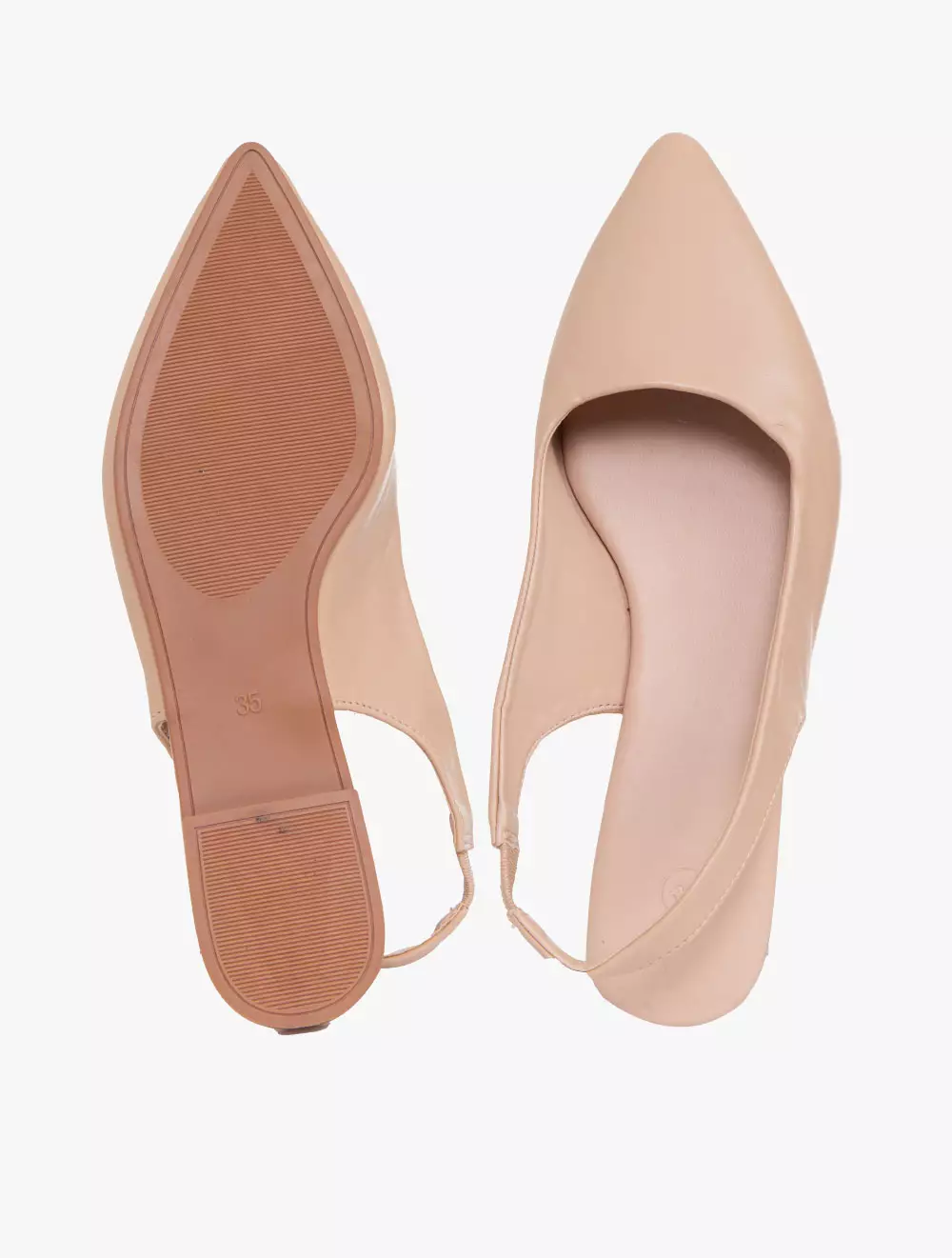 PRIMA SLINGBACK BALLERINA - CAMEL SMOOTH