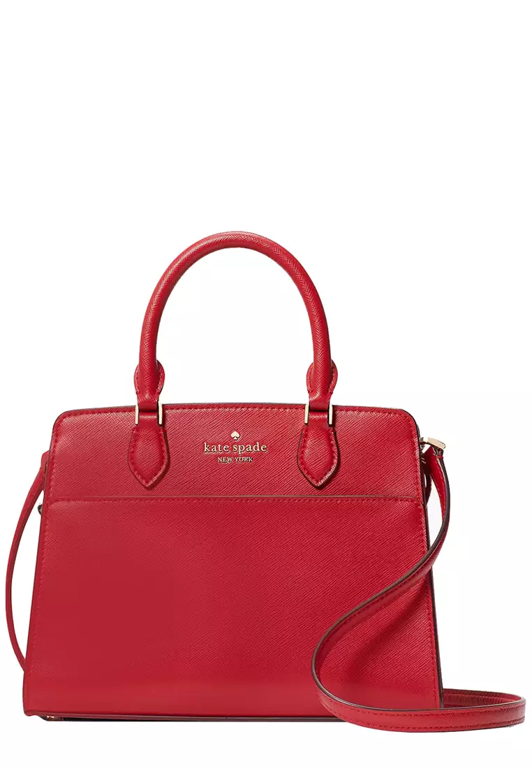 Buy Kate Spade Kate Spade Madison Saffiano Leather Small Satchel Bag in ...