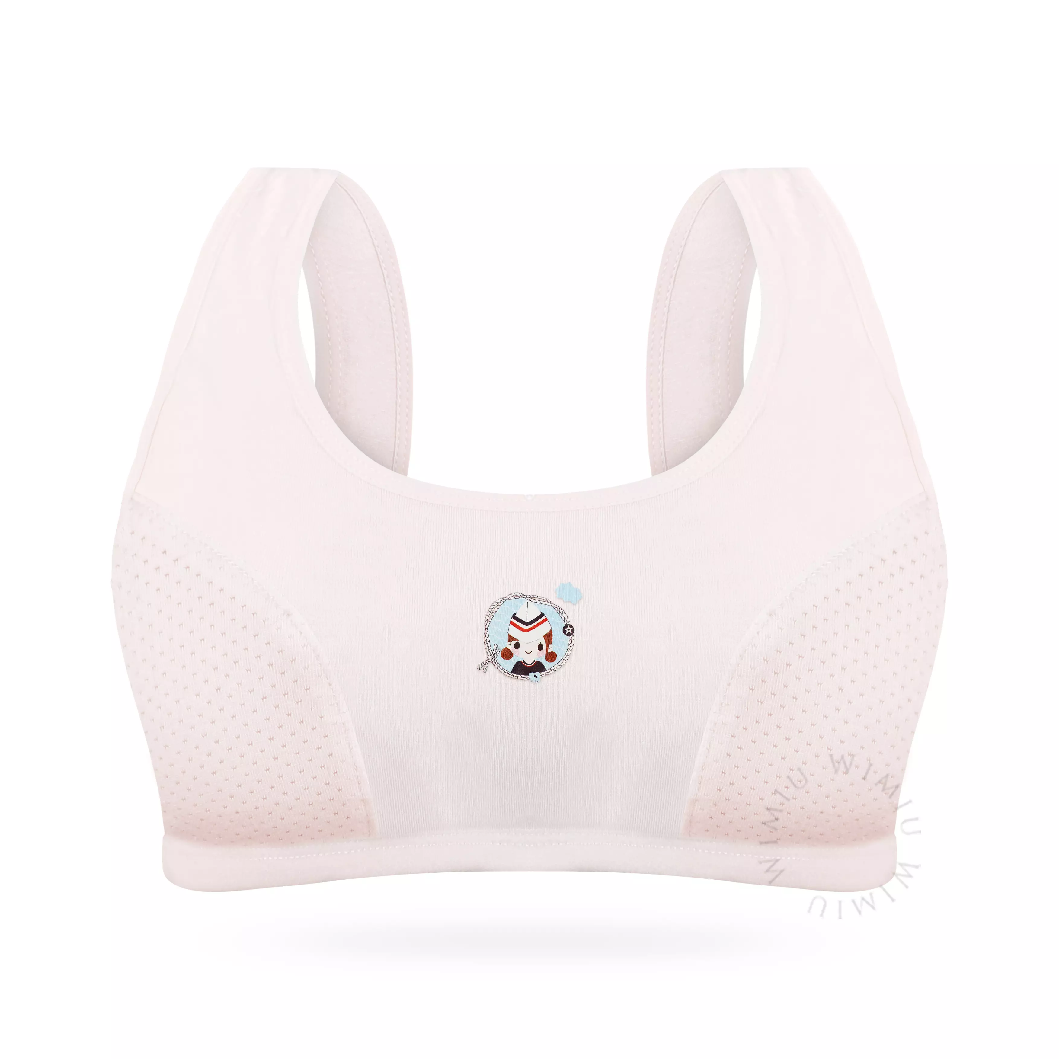 Wimiu Miniset BH Mini Set Miniset Anak Perempuan SD SMP Wanita Remaja Bra Sport Step One 100143