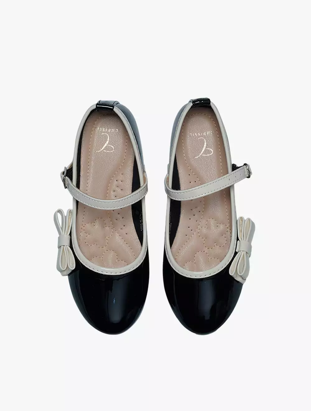 Payless Chrissie Childrens Scarlee Youth MJ Flats - Black_07