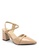 Twenty Eight Shoes beige VANSA Ankle Strap Pointed Toecap Heels  VSW-H190062 D482CSHF52FF75GS_2
