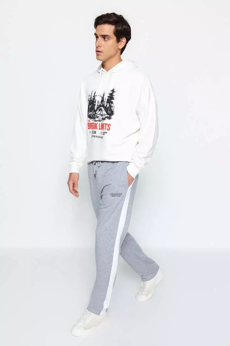 Thick sweatpants top