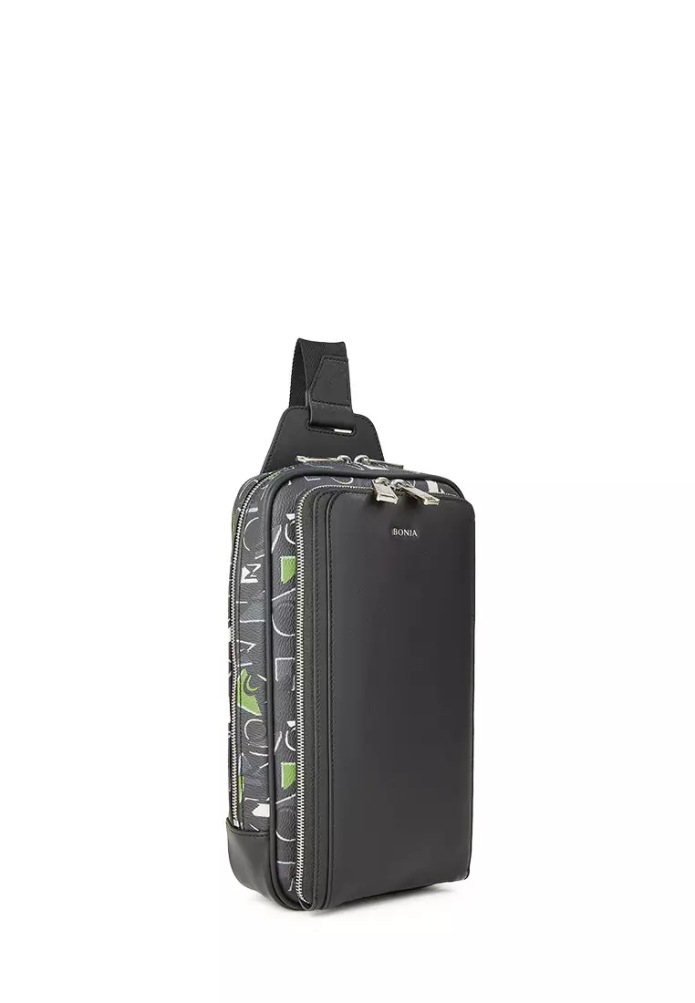 Black Gerardo Crossbody Bag