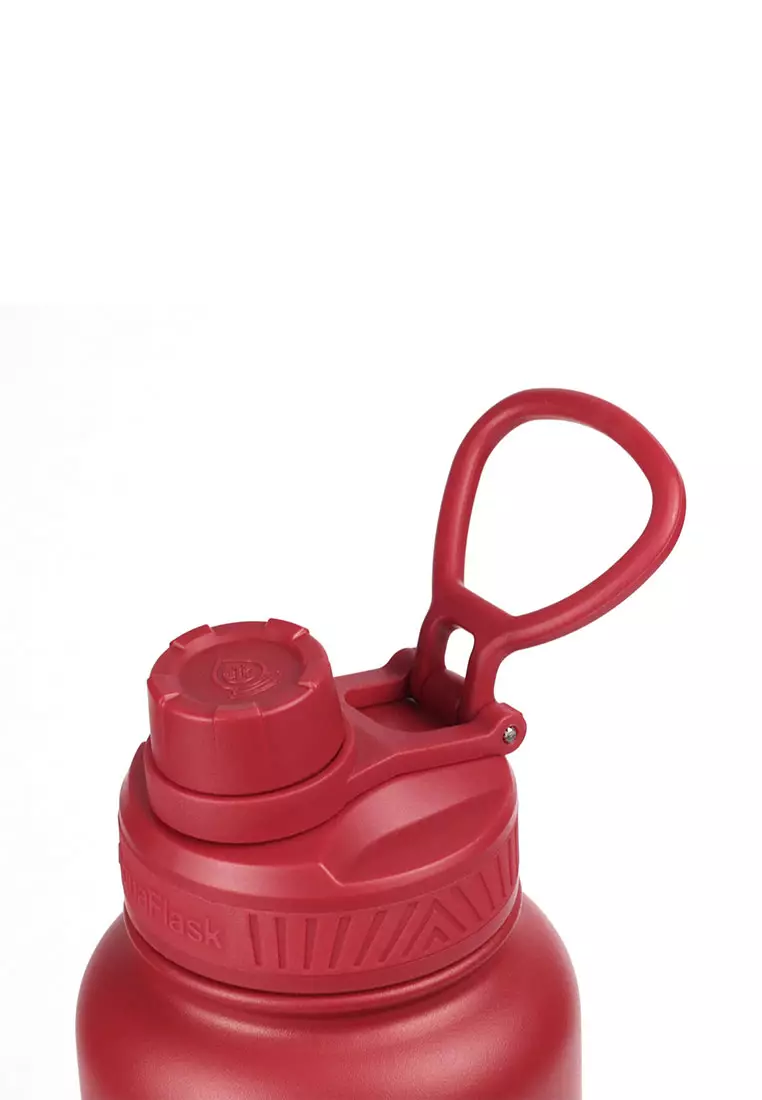 40oz Wide Mouth Water Bottle Cherry Red