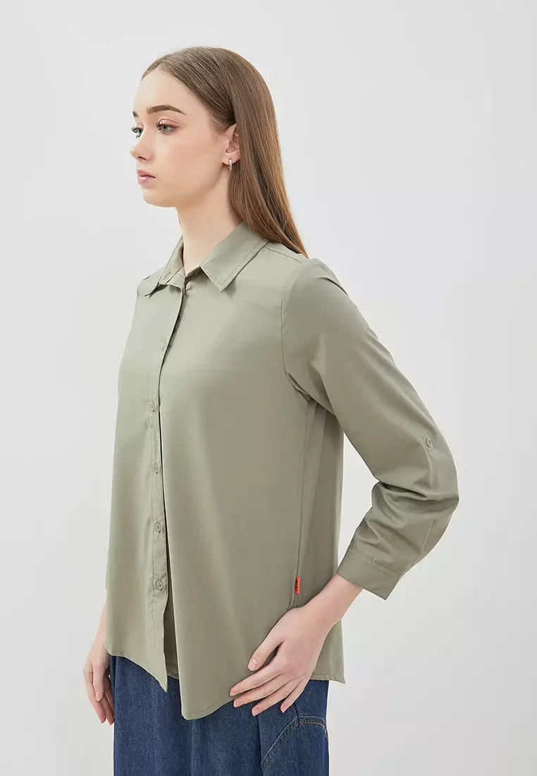 DUST Kemeja Atira Hijau (D.116517)