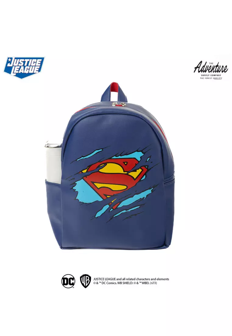 Justice League Collection Leather Backpack Shin Superman