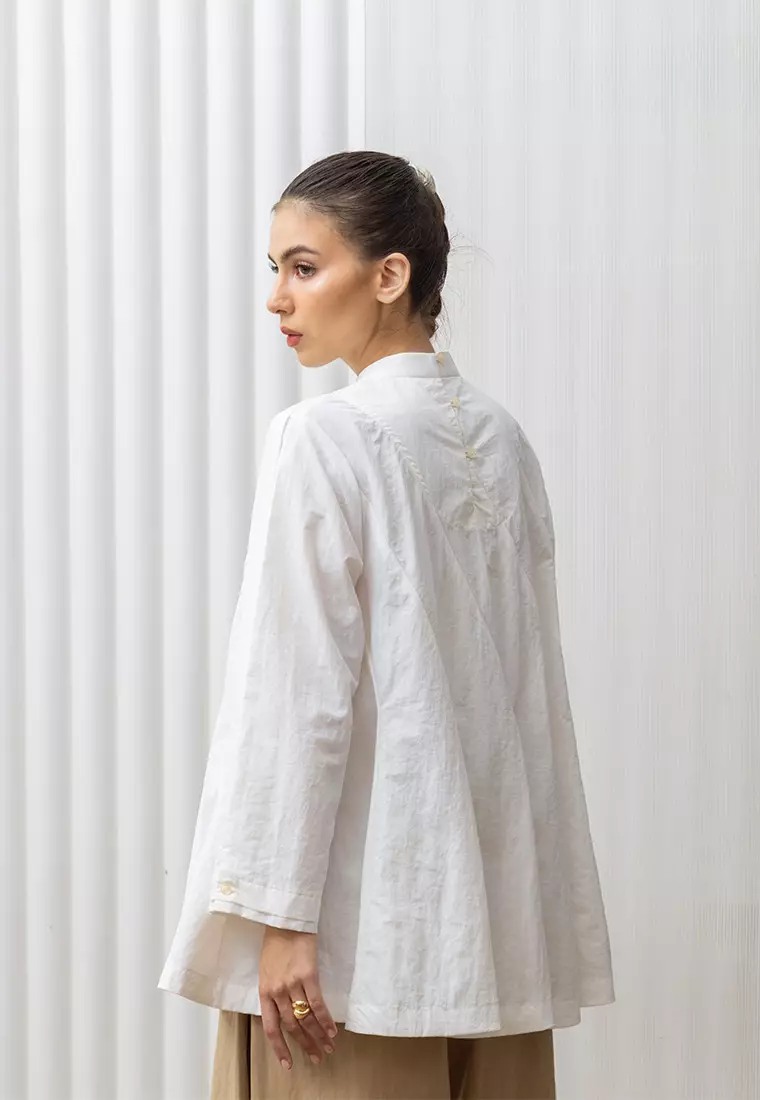 Kami Elowen Bias Top White