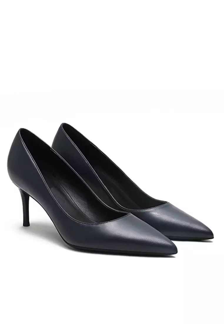 6CM Uniform Pointed High Heel Shoes HZL161