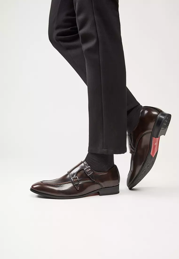 真皮英式孟克鞋 KB24315-3