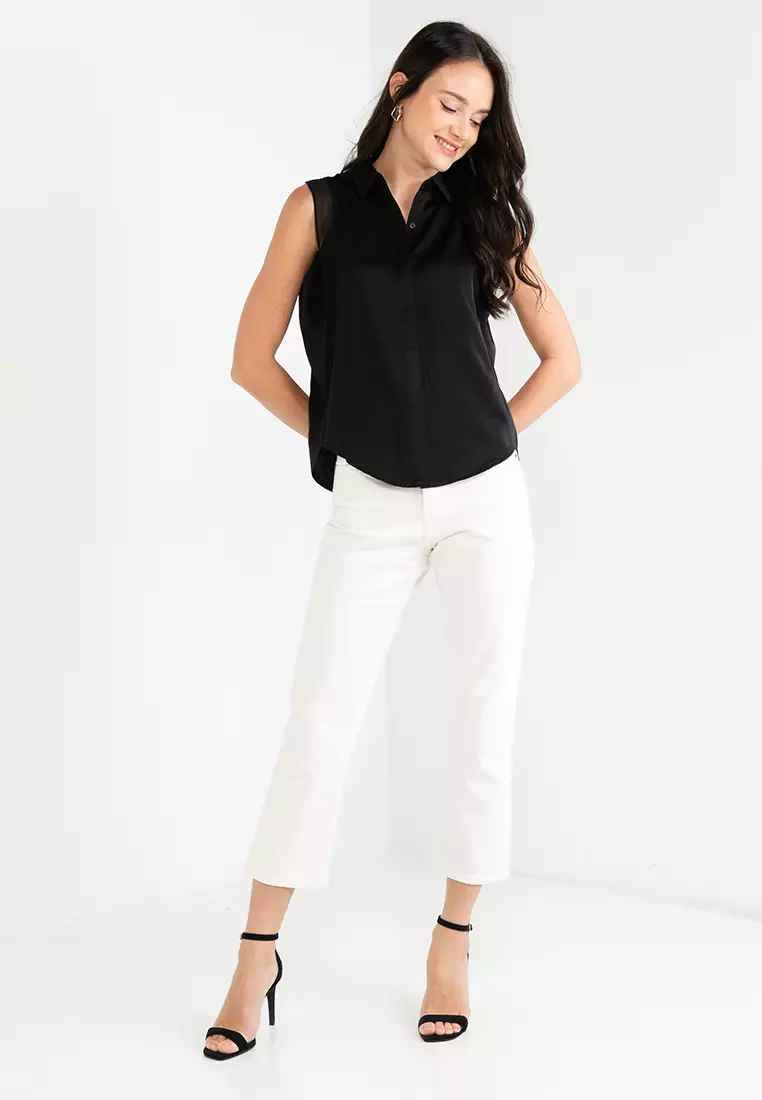 Luna's Office Blouse