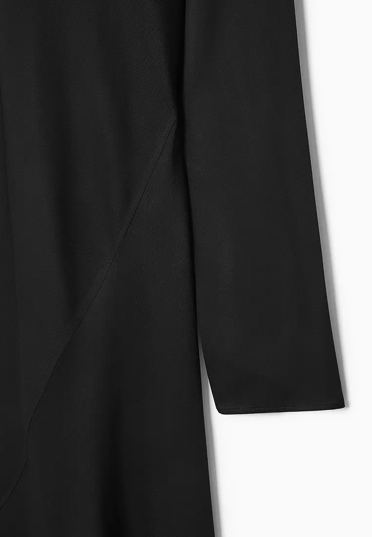 Asymmetric Midi Dress