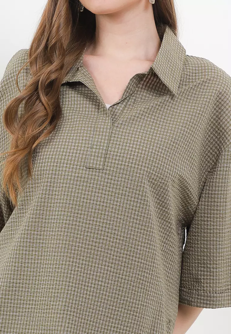 Fold Up Sleeves Shirt