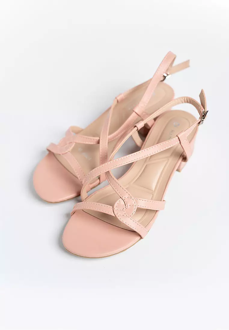 Penny Woven Low Heels