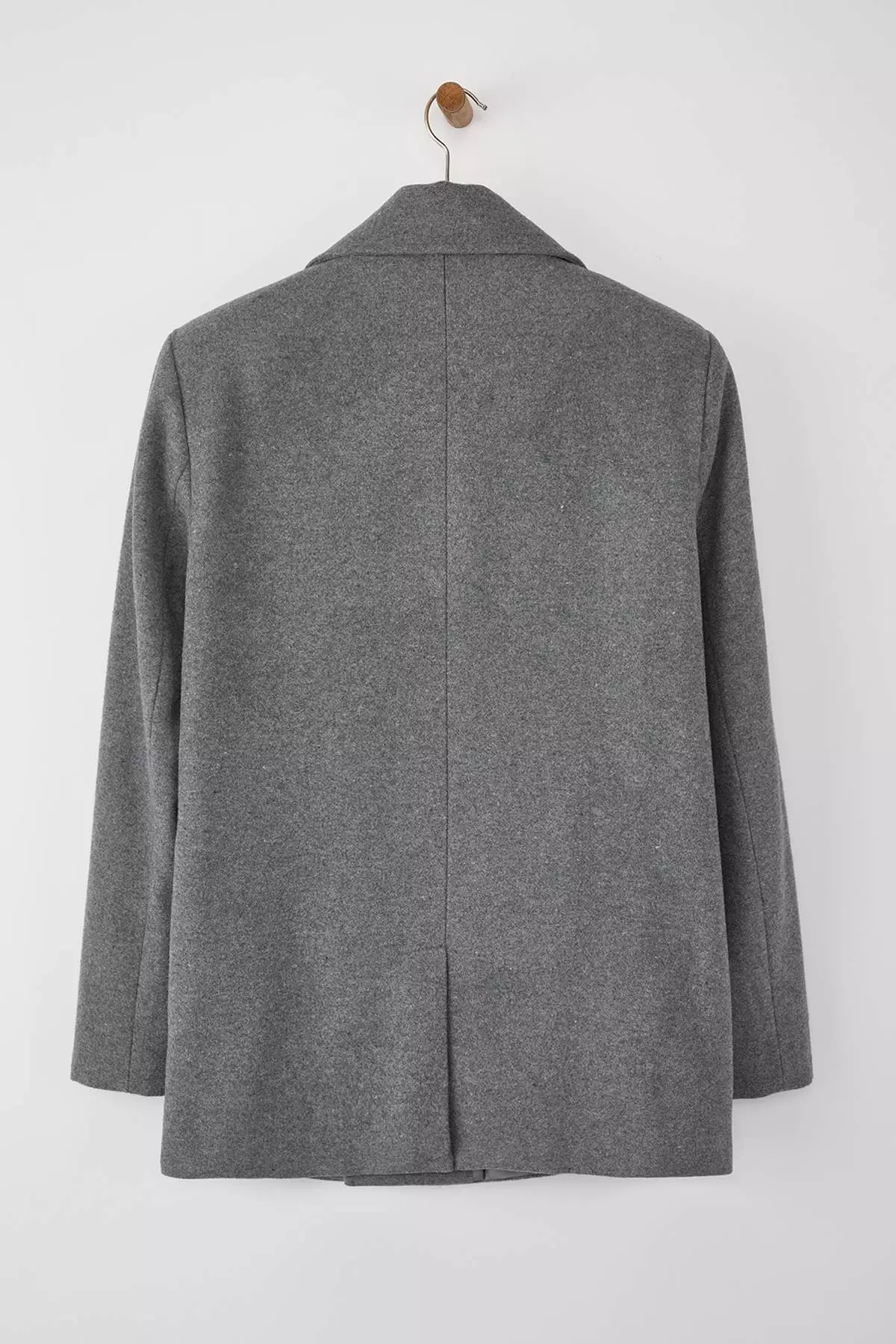 Anthracite Regular Men's Coat Tmnaw23Kb00002