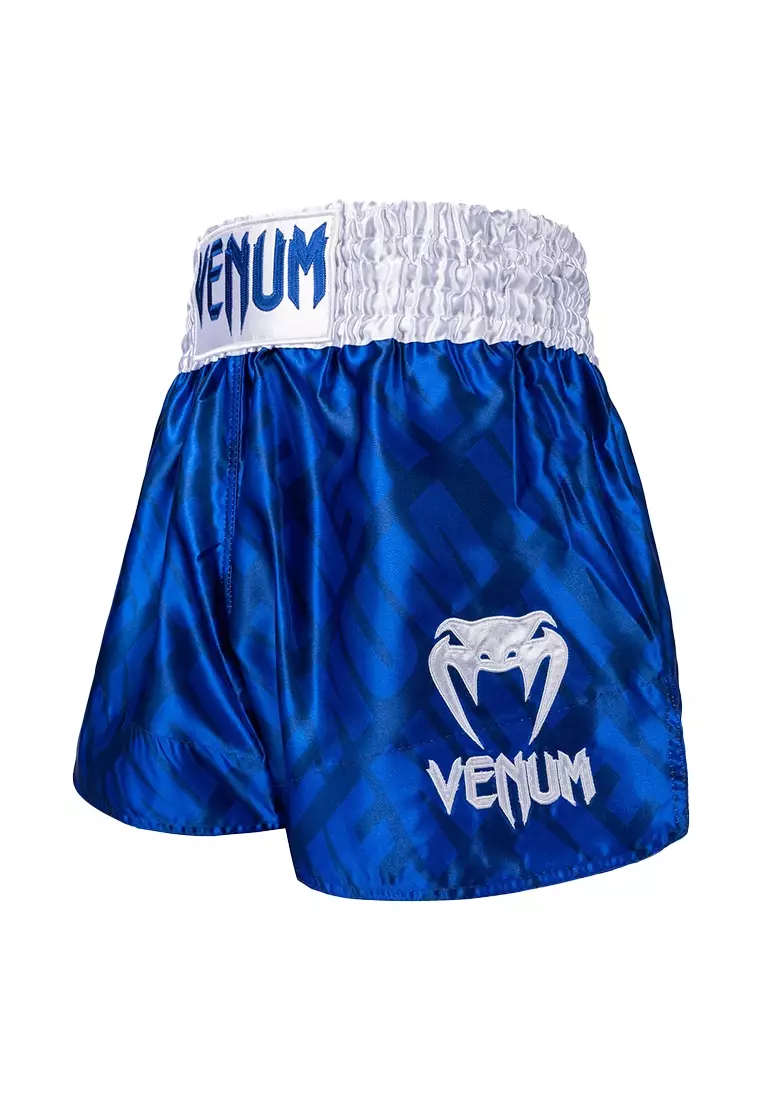 Venum Contender XT Muay Thai Shorts – Royal Blue/White
