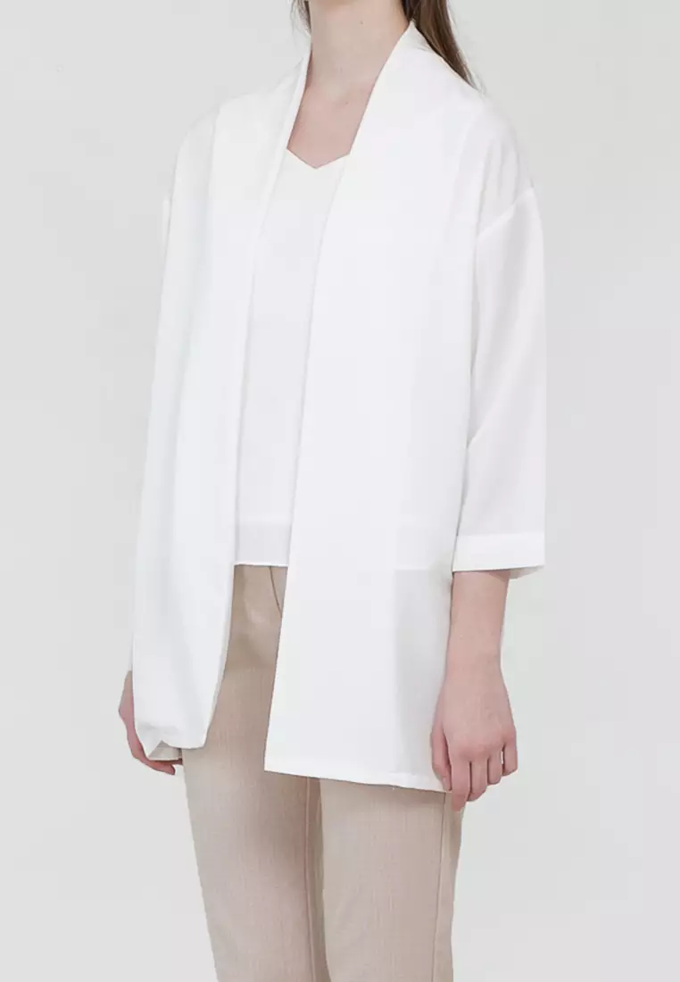 Blake Loose Outer in White