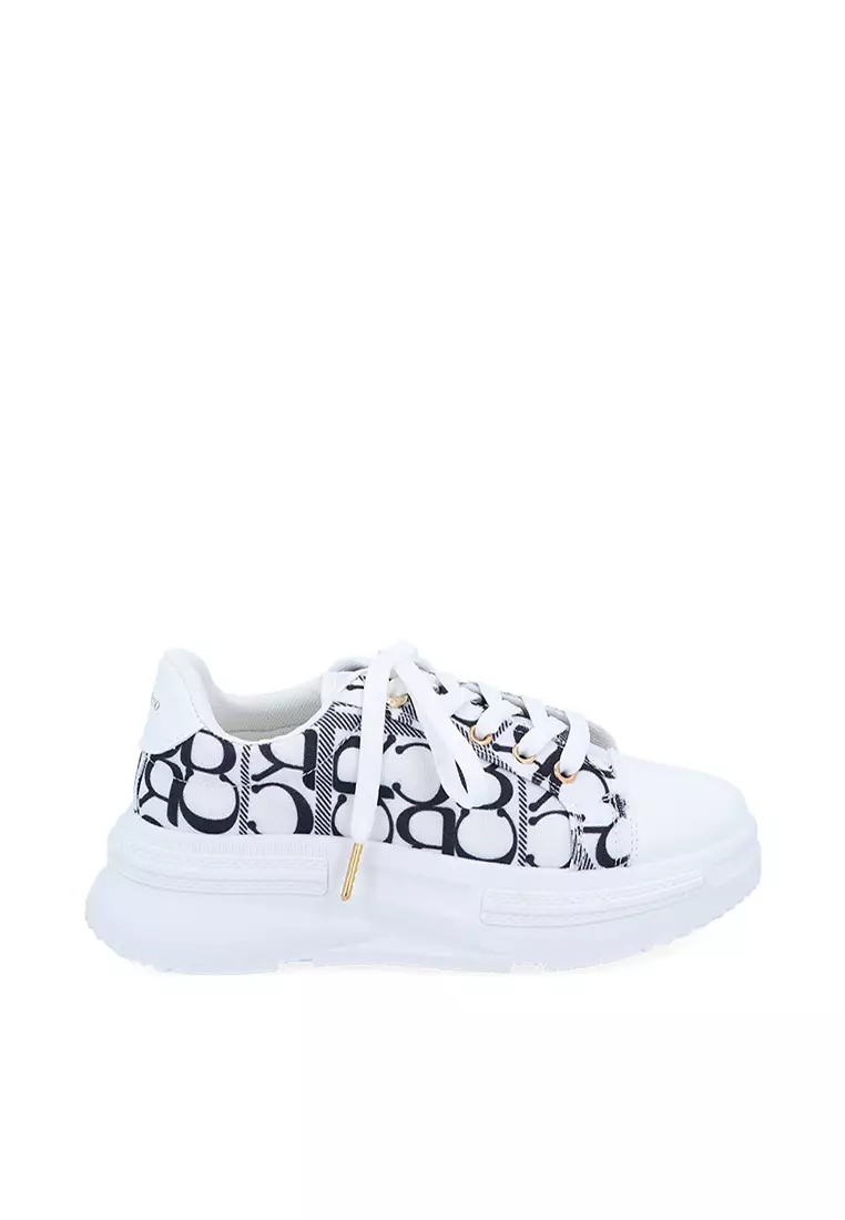 Discount on Carlo Rino  shoes - SKU: Black Carlo Geo Canvas Sneakers