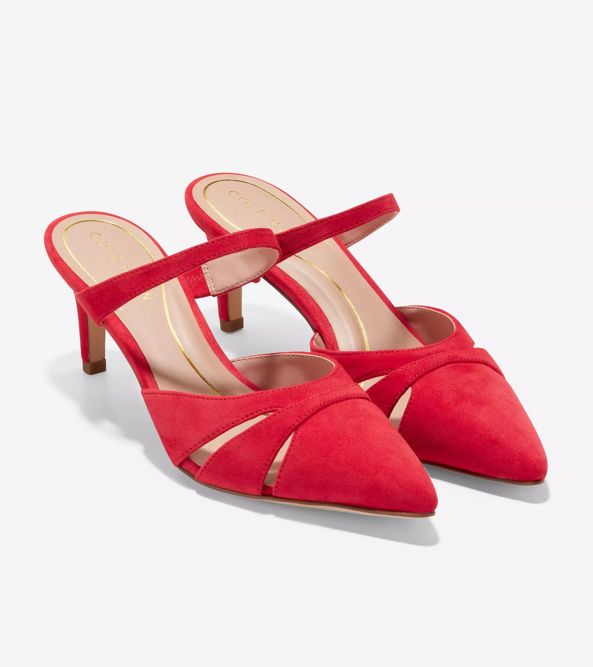 Cole Haan Woman Vandam Mule - Sandal Wanita (Merah)