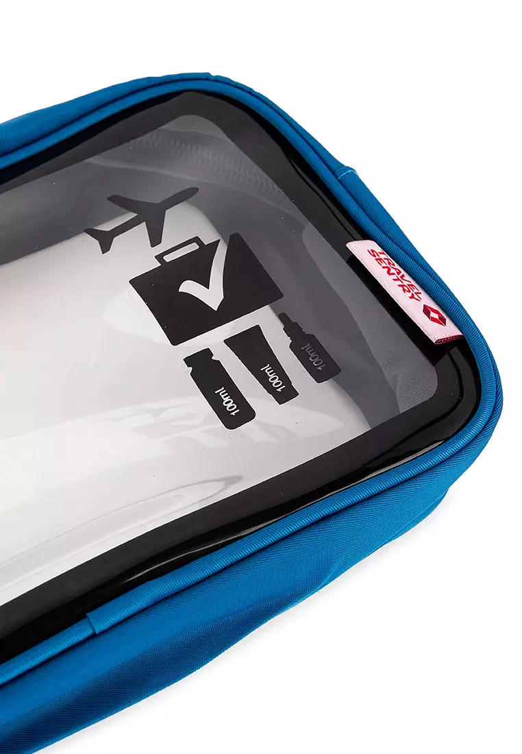 Carry-On Toiletry Pouch Blue