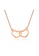 Air Jewellery gold Luxurious Serenity Heart Necklace In Rose Gold 85A08ACDA3D2BAGS_1