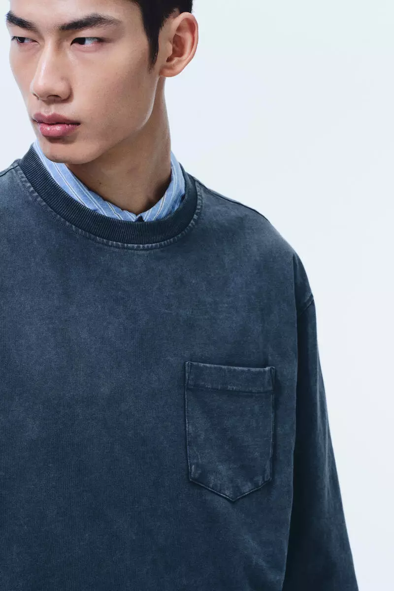 Loose Fit Long-sleeved top