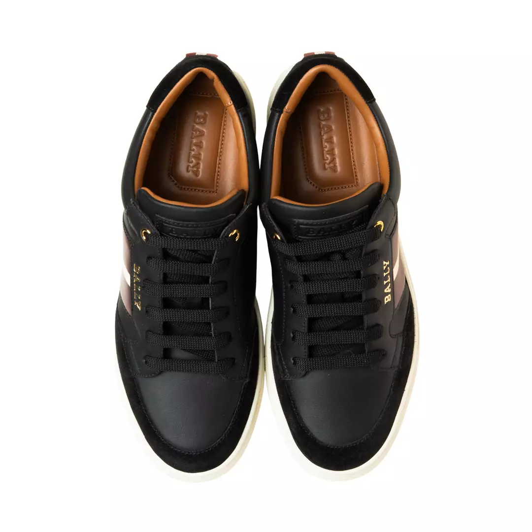Hely O Sneakers in Leather - Black