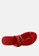 Rag & CO. red Snake Print Thong Flat Sandals 6D6E0SHDD79AB6GS_6
