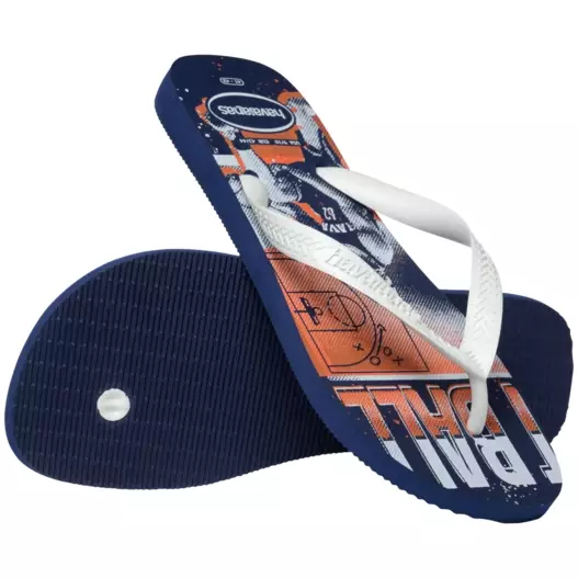 Havaianas 6359 Top Athletic Navy / White / White - Sandal Pria