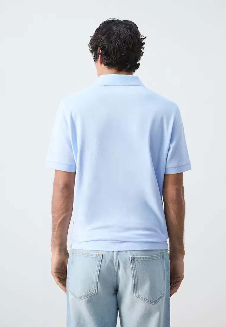 Regular-Fit Cotton Piqué Polo Shirt
