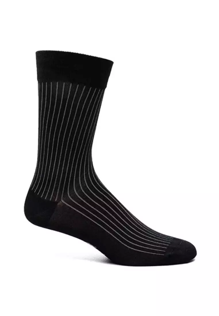 Ribs Mercerised Cotton Sock
