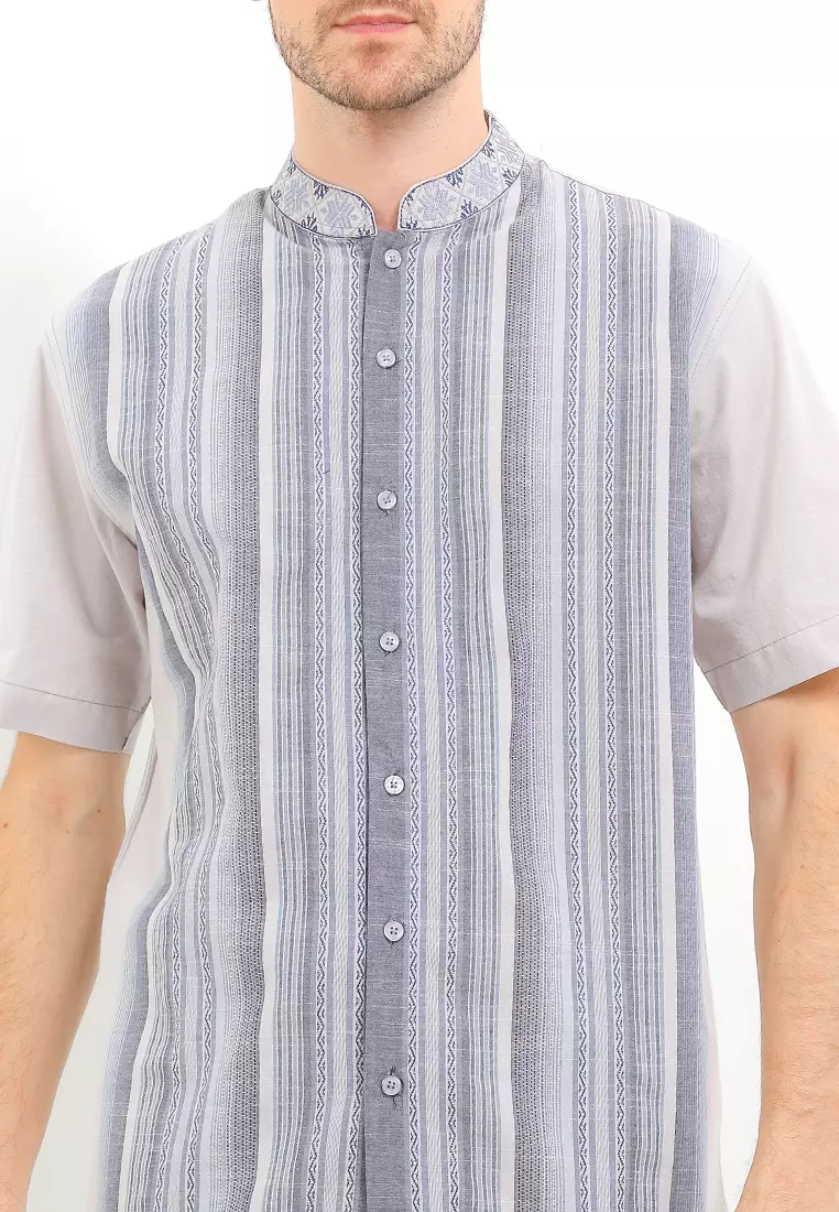 Gossamer Down Short Sleeve Baju Koko